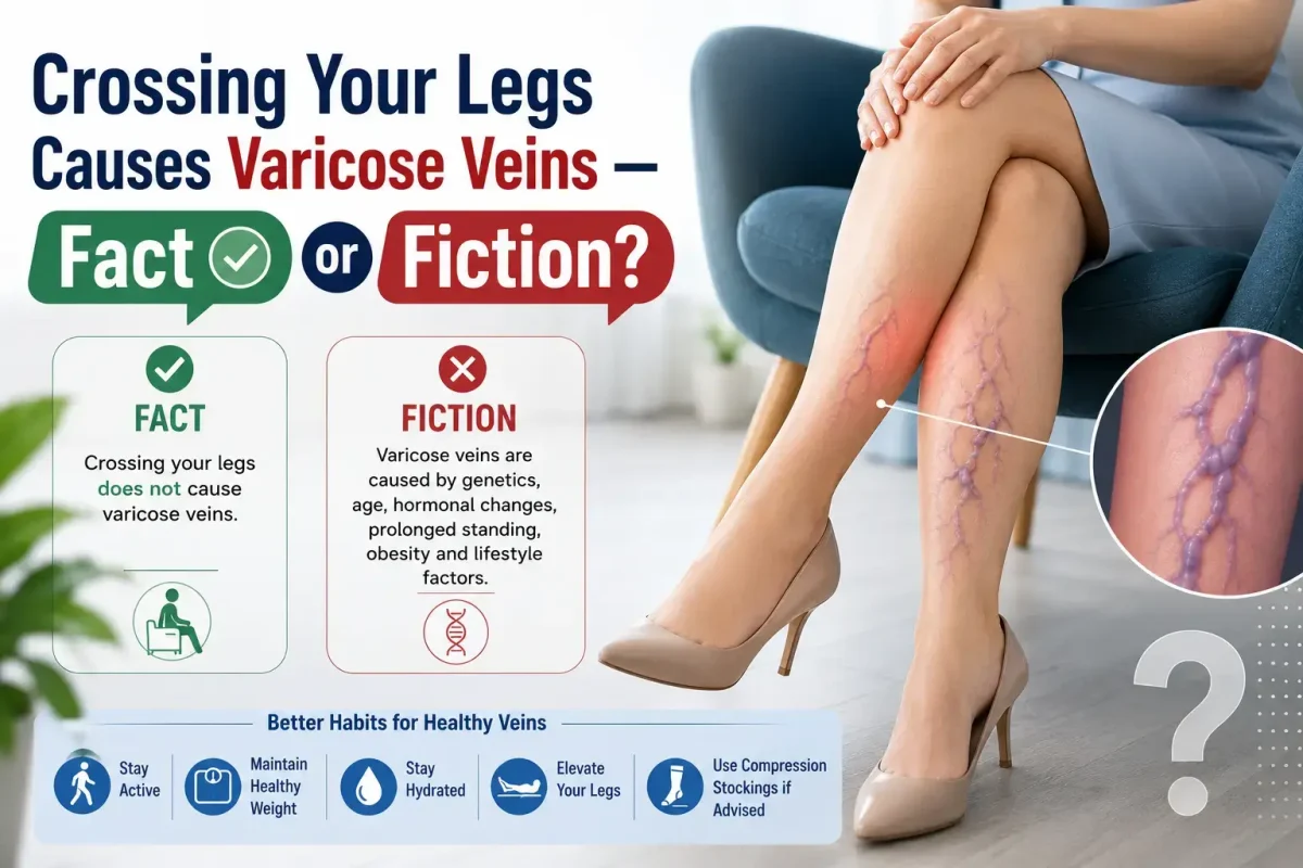 Does Crossing Your Legs Cause Varicose Veins?